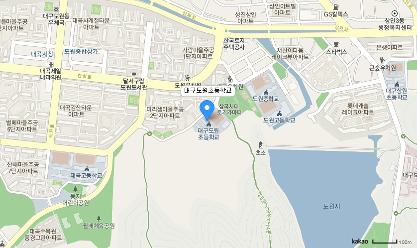 학교 찾아오시는 길 지도